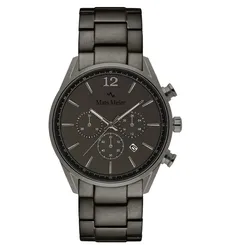 Mats Meier Herrenuhr Mats Meier Grand Cornier grau - edelstahl Herrenuhren   