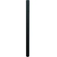 GAH Alberts Zaunpfahl 60 x 150 cm Schwarz/Aluminium