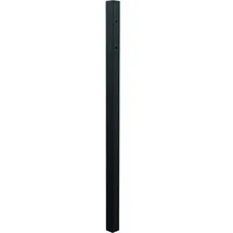 GAH Alberts Zaunpfahl 60 x 150 cm Schwarz/Aluminium