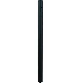 GAH Alberts Zaunpfahl 60 x 150 cm Schwarz/Aluminium