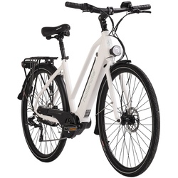 Hollandia Alu E-Citybike Damen Hollandia Mantova 28'' E-Bike weiß 7 Gänge