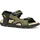 GEOX Sandale Herren Grün/Schwarz 41