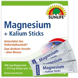 Sunlife Magnesium + Kalium Sticks 20 St.