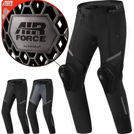 SHIMA Rush 2.0 wasserdichte Damen Motorrad Textilhose, Schwarz, M)