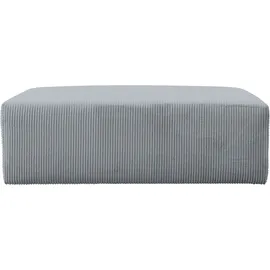 werk2 Polsterhocker Zeus-XL Polyester 120 x 41 x 80 cm Grau