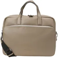 Marc O'Polo Businesstasche Laptoptasche mit Laptopfach Fred Business Bag Pavestone taupe - Taupe/Braun
