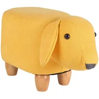 Jimmylee Kindersessel Mini Dog Brisko, Gelb, Textil, 27x28x50 cm, Fsc, Kinder- & Jugendzimmer, Kindermöbel, Kindersitzmöbel & -tische, Kindersessel & -sofas
