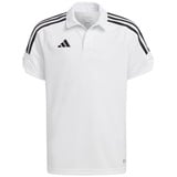 Adidas Kinder Poloshirt Tiro 23 League Polo HS3589 164 - White