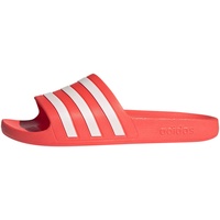 adidas Adilette Aqua Dusch Badeschuhe, Solar Red Ftwr White Solar Red, 40 1/2