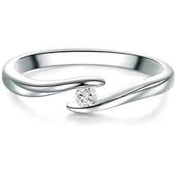 Trilani Ring aus Sterling Silber in mit Zirkonia 62 Damen 