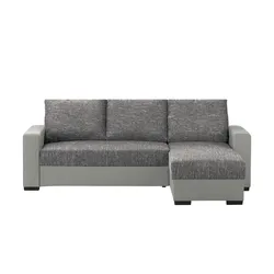 Ecksofa  Navarra ¦ grau ¦ Maße (cm): B: 156 H: 83 T: 237