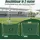 Umbro Fußballtor Schwarz/Gelb 300 x 200 x 90 cm