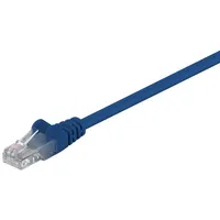 goobay CAT 5e Patchkabel, U/UTP, Blau, 7,5 m