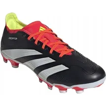 adidas Predator 24 League Low MG Herren Core Black/Cloud White/Solar Red 44