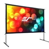 Elite Screens Yard Master 2 - mobile rahmen leinwand Schwarz, Silber