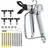 Vevor Airless Farbspritzpistole, 3600 PSI Hochdruck Airless Farbspritzpistole mit 5 Düsen, 211, 315, 417, 517, 623, Airless Farbspritzpistolen Set mit Filtern & Reinigungsnadel & Bürste