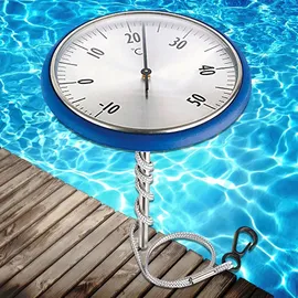 SUMMER FUN Schwimmthermometer Edelstahl