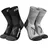 Alpen Bears Wandersocken 2 Paar Grau/Schwarz 43-48