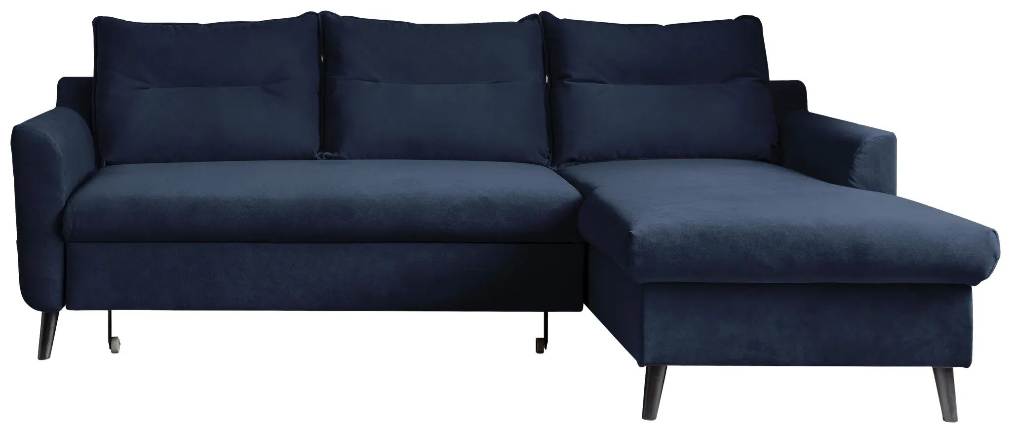 Eckschlafsofa in Dunkelblau  ́STYLISH STAN DUNKELBLAU ́