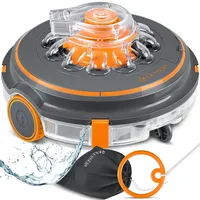 Kesser Poolroboter Aqua-9000 Anthrazit/Orange inkl. Transporttasche
