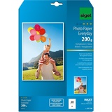 Sigel Fotopapier Everyday-plus IP710 DIN A4 200g weiß