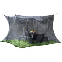 Infactory Moskitonetz für Innen und Außen, 300 x 300 x 250 cm, 220 Mesh, schwarz