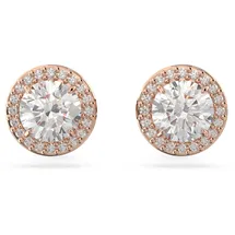 Swarovski Ohrstecker Una Angelic Weiß Roségold-Legierungsschicht
