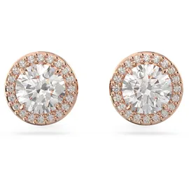 Swarovski Ohrstecker Una Angelic Weiß Roségold-Legierungsschicht