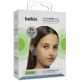 Belkin Soundform Nano Kabellose Kopfhörer Blue One Size