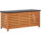 vidaXL Gartenbox 117x50x55 cm Eukalyptus Massivholz