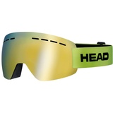 Head SOLAR FMR Ski- und Snowboardbrille für Erwachsene, Unisex, Lime