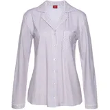 s.Oliver Damen Pyjamaoberteil bordeaux-gestreift Gr.32/34