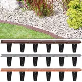 DEUBA Beeteinfassung 2er-Set Terrakotta 7,6m