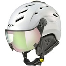 CP Ski- und Snowboardhelm Visier CAMURAI - Uni., pearlwhite shiny/white shiny (M (56-58 cm))