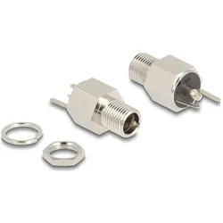 Delock Netzanschluss - DC-Anschluss 5,5 mm x 12 mm (Innendurchmesser: 2,5 mm)
