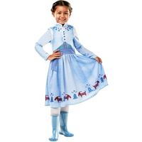 Rubie's Offizielles Disney Frozen Anna Kostüm – Olaf's Frozen Adventures, Kinder Medium 5-6 Jahre, Höhe 116 cm