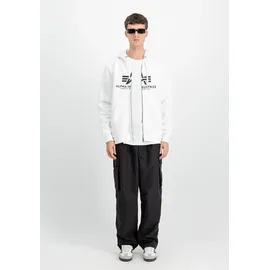 Alpha Industries Basic Reißverschlusspullover White 2XL