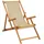vidaXL Liegestuhl 1 St. 0 x 0 x 0 cm beige
