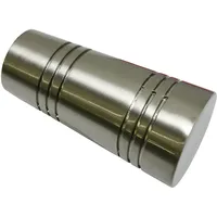 GARDINIA Endknopf Apollo zu Stilprogramm Chicago, Ø 20 mm, edelstahl-optik,