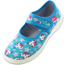 Beck M dchen Unicorn Slipper, Türkis, 33 EU