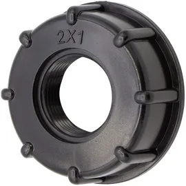 VARIOSAN IBC Adapter Kappe S60x6 1" Innengewinde schwarz