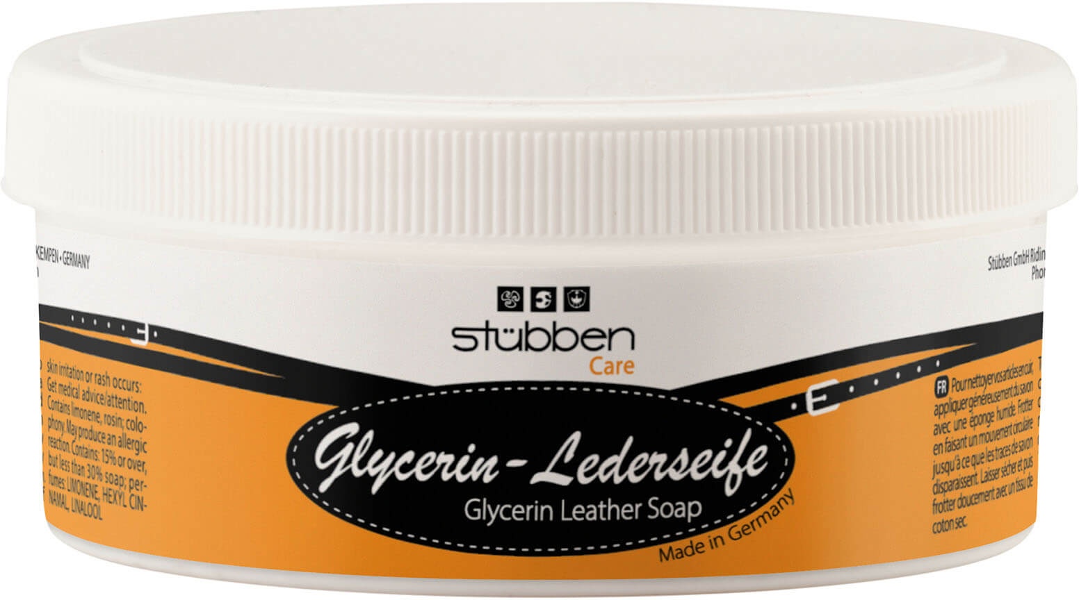 Stübben Glycerin Sattelseife 250g Lederpflege Sattelreinigung