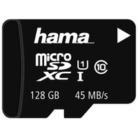 Hama microSDXC 128GB Class 10 UHS-I