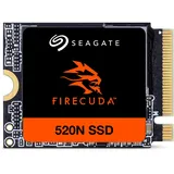 Seagate FireCuda 520N 1024GB NVMe Gaming SSD, M.2 2230-S2,PCIe G4 x4, inkl. Data Rescue Service, Garantie, Modellnr.: ZP1024GV3A002