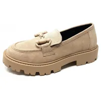 La Strada Damen Slipper in Beige, Größe 38 - Beige - 38