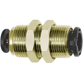 Riegler Gerade Schott-Steckverbindung red. »click-clock « M20x1,0, Ã ̃6/12mm