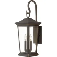 Elstead Lighting Elstead Bromley Aussen-Wandleuchte E14 3-fach Ölgeriebene Bronze