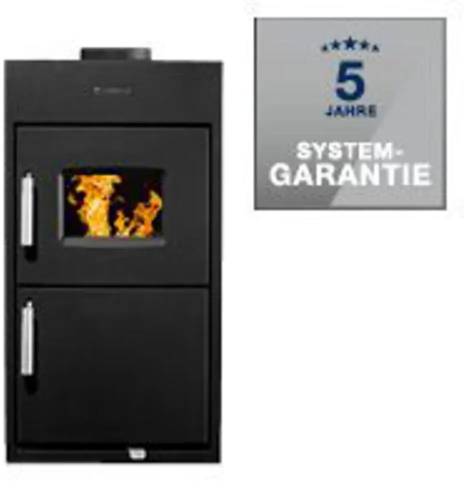 Buderus Paket Logaplus B12 mit TCA200 Logaflame HLG317 Rostfeuerung 12 kW