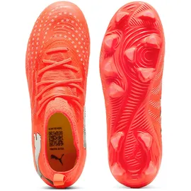 Puma Future 9 Match FG/AG Kinder glowing red/white/black/silver 32,5