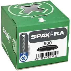SPAX Kunststoff-Abdeckkappen schwarz 500 Stück